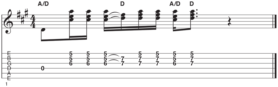 Allen Hinds' Favorite Chords