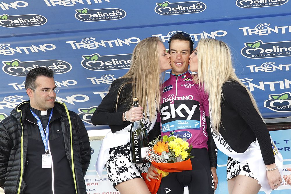 Team Sky's Richie Porte maintains his overall race lead
