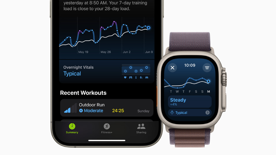 watchOS 11 training load