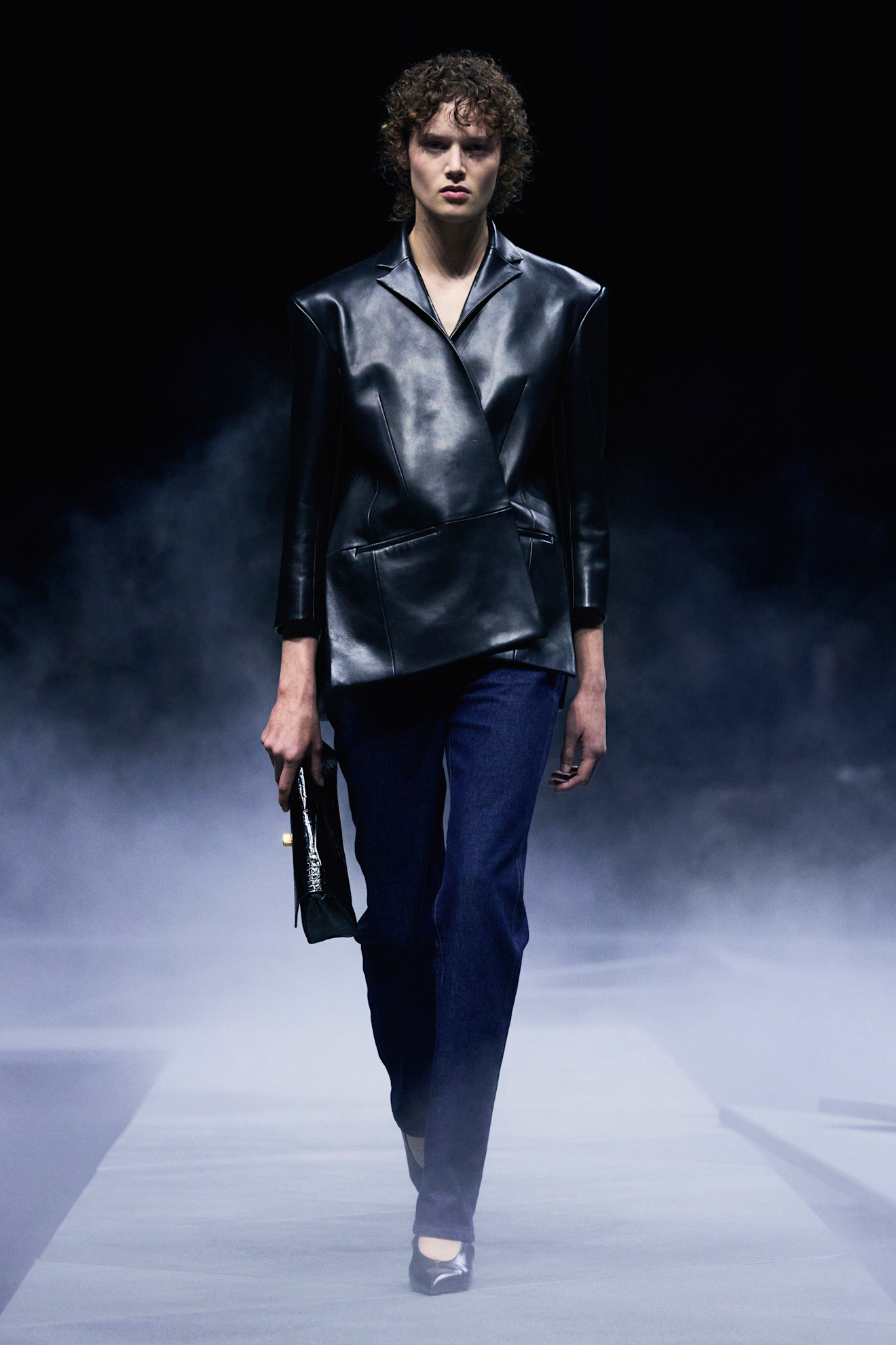 khaite spring/summer 2026 dark-rinse denim