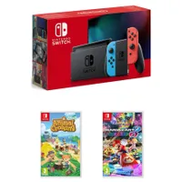 Nintendo Switch + Animal Crossing New Horizons or Mario Kart 8 Deluxe: £300 £279.99 at Smyths Toys