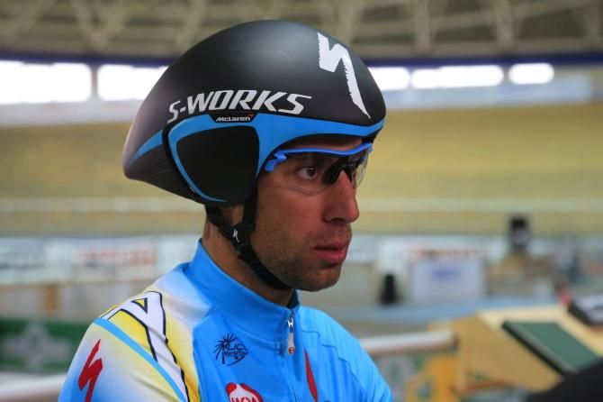 Vincenzo Nibali wears the Specialized S-Works + Mclaren helmet