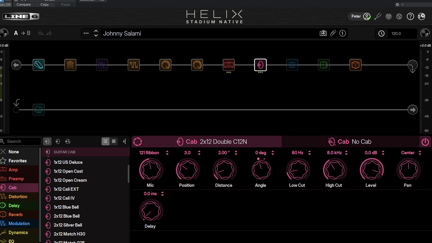 Line 6 Helix Stadium Native