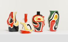 A collection of vases by Roland Brice and Fernand Léger