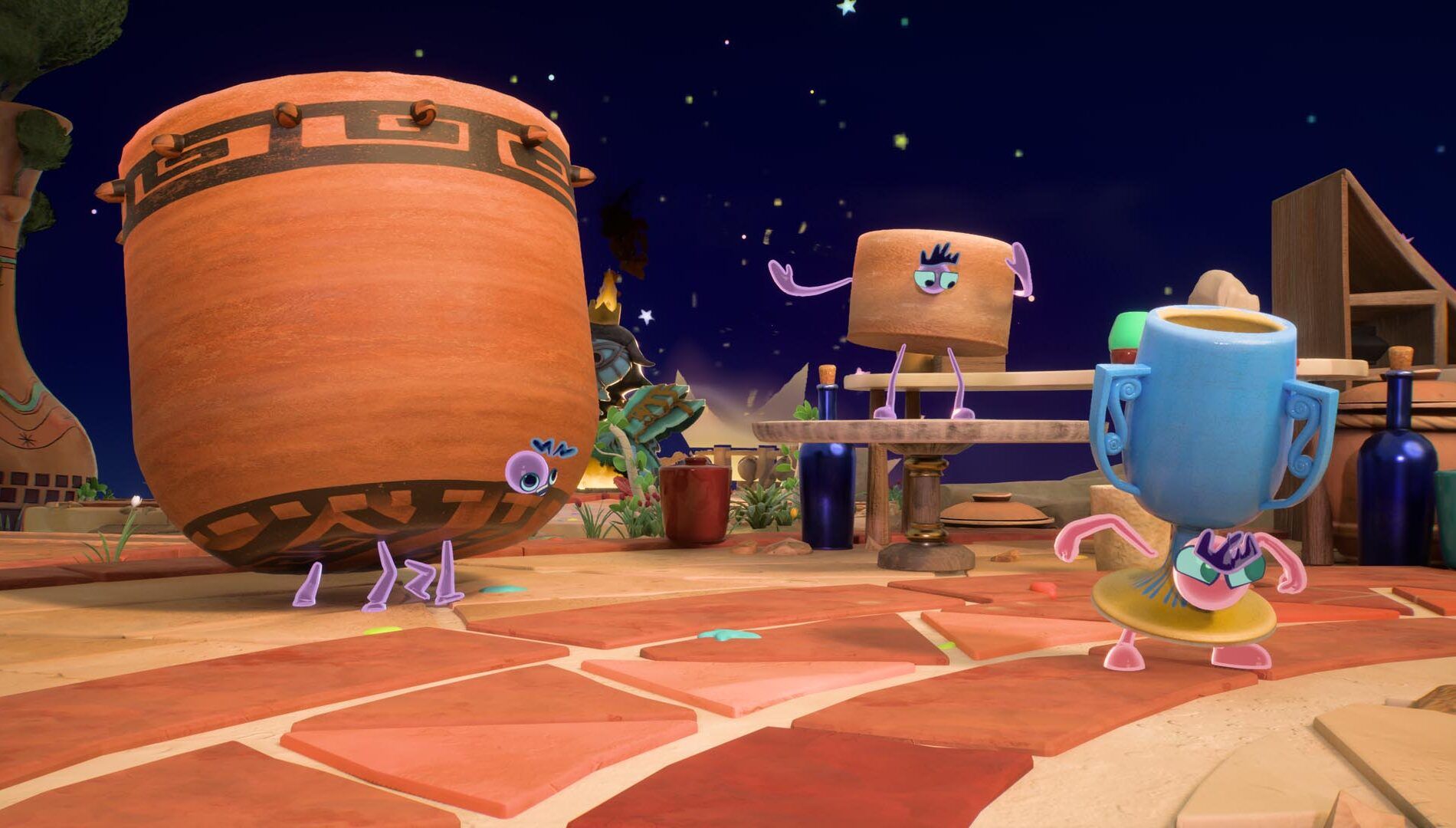 Create beautiful pots and use them to smash your friends to pieces in Double Fine's new 'online multiplayer pottery party brawler' 