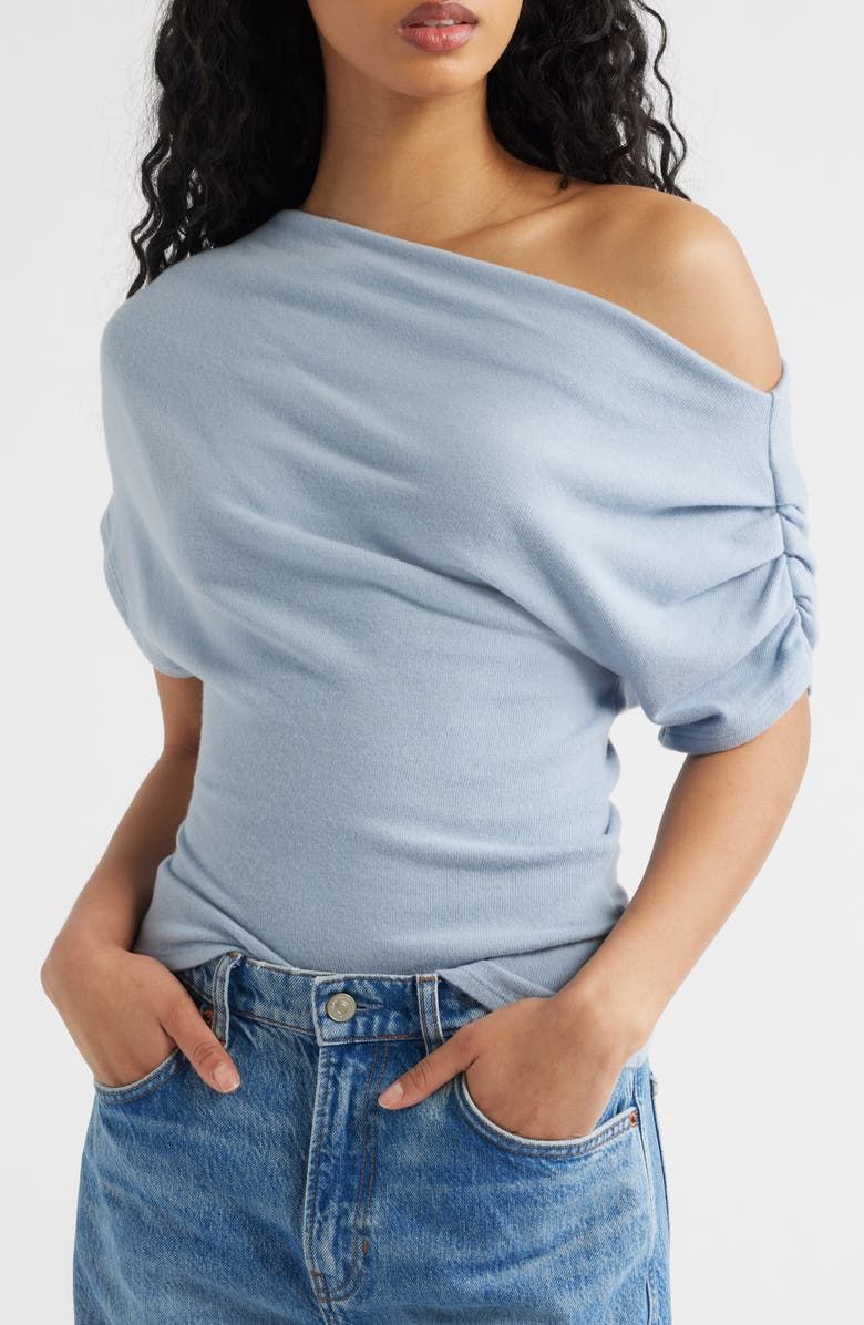 Iris One-Shoulder Knit Top