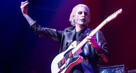John 5 plays his Ghost Telecaster onstage