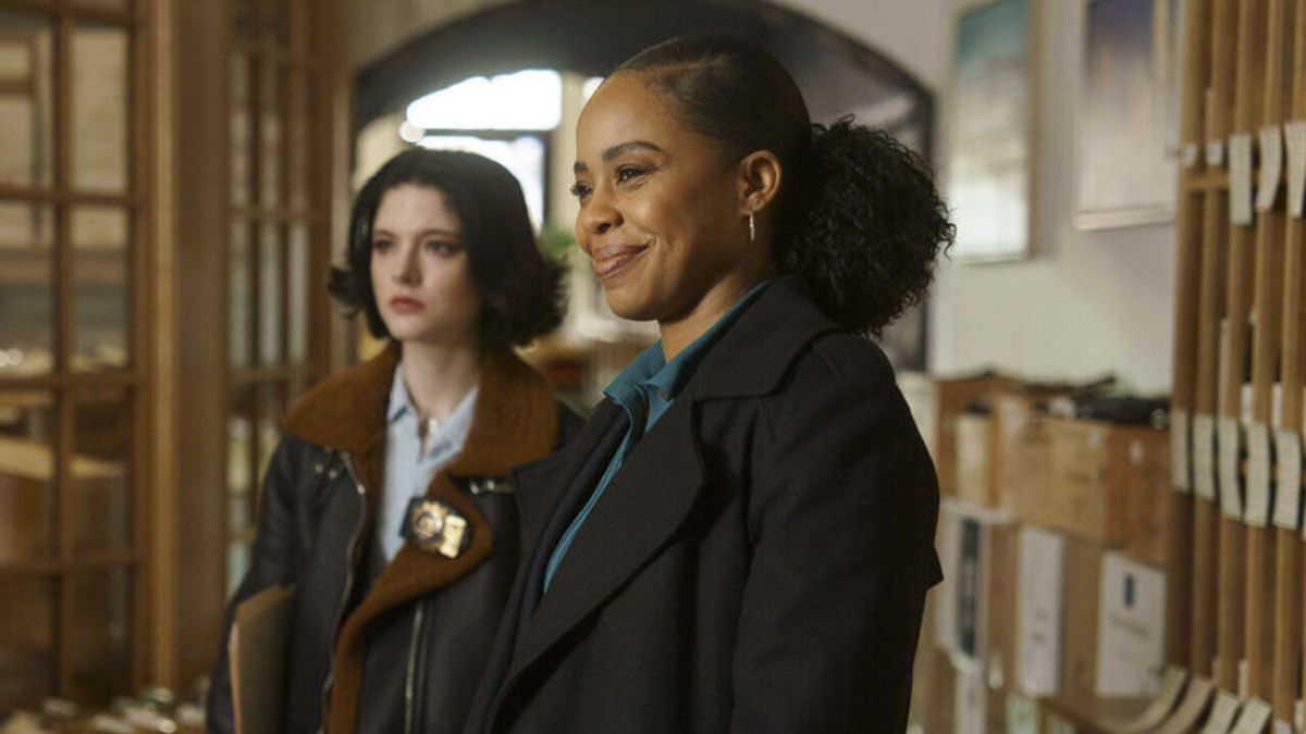 Ainsley Seiger and Danielle Moné Truitt in Law &amp; Order: Organized Crime Season 3