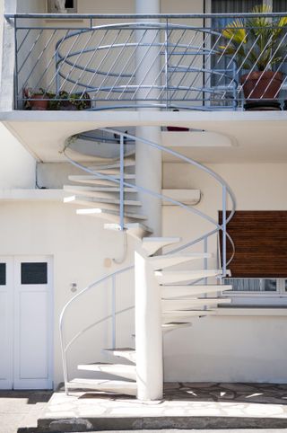 Villa la Marroniere spiral staircase