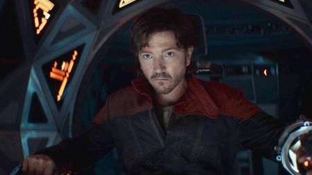 Cassian Andor piloting a TIE Avenger in Andor season 2