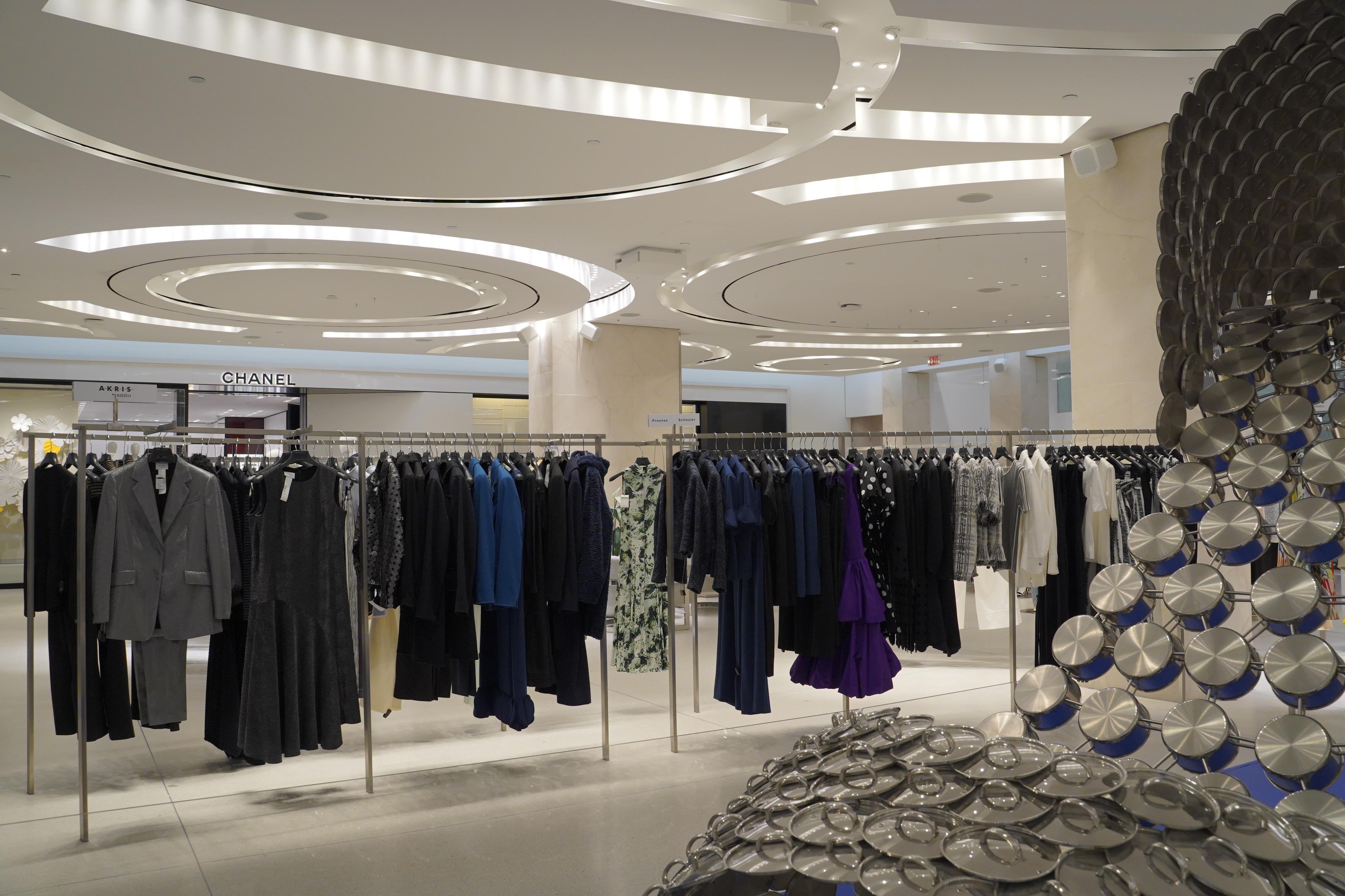 Retail AV at its finest at Holt Renfrow with discreet immersive audio solutions throughout.