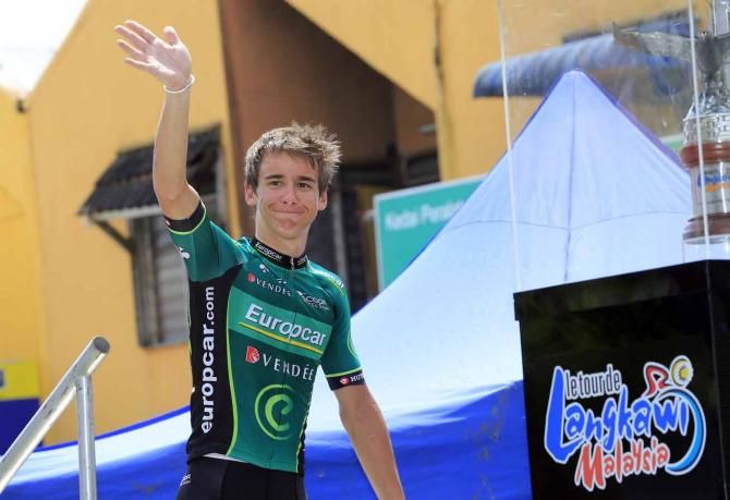 Bryan Coquard (Europcar) is enjoying life in the professional ranks.