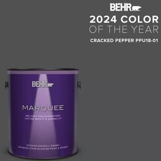 the behr 2024 color of the year black pepper paint