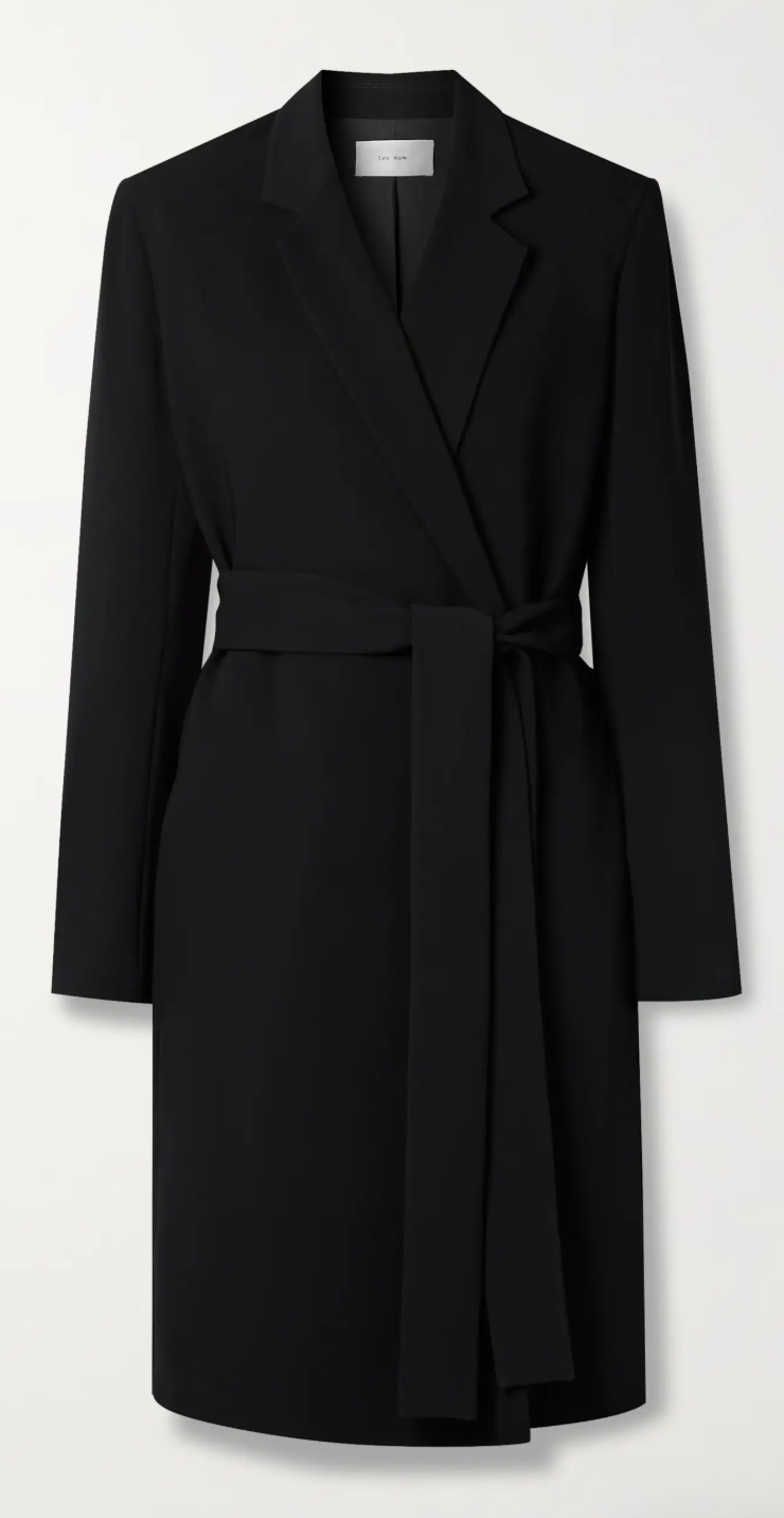 The Row, Essentials Harri Belted Cady Coat