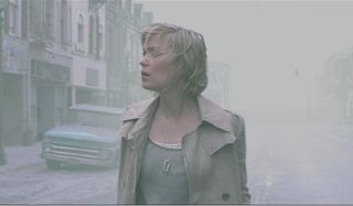 Silent Hill Radha Mitchell Rose walks the foggy streets