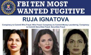 FBI 10 Most Wanted poster.