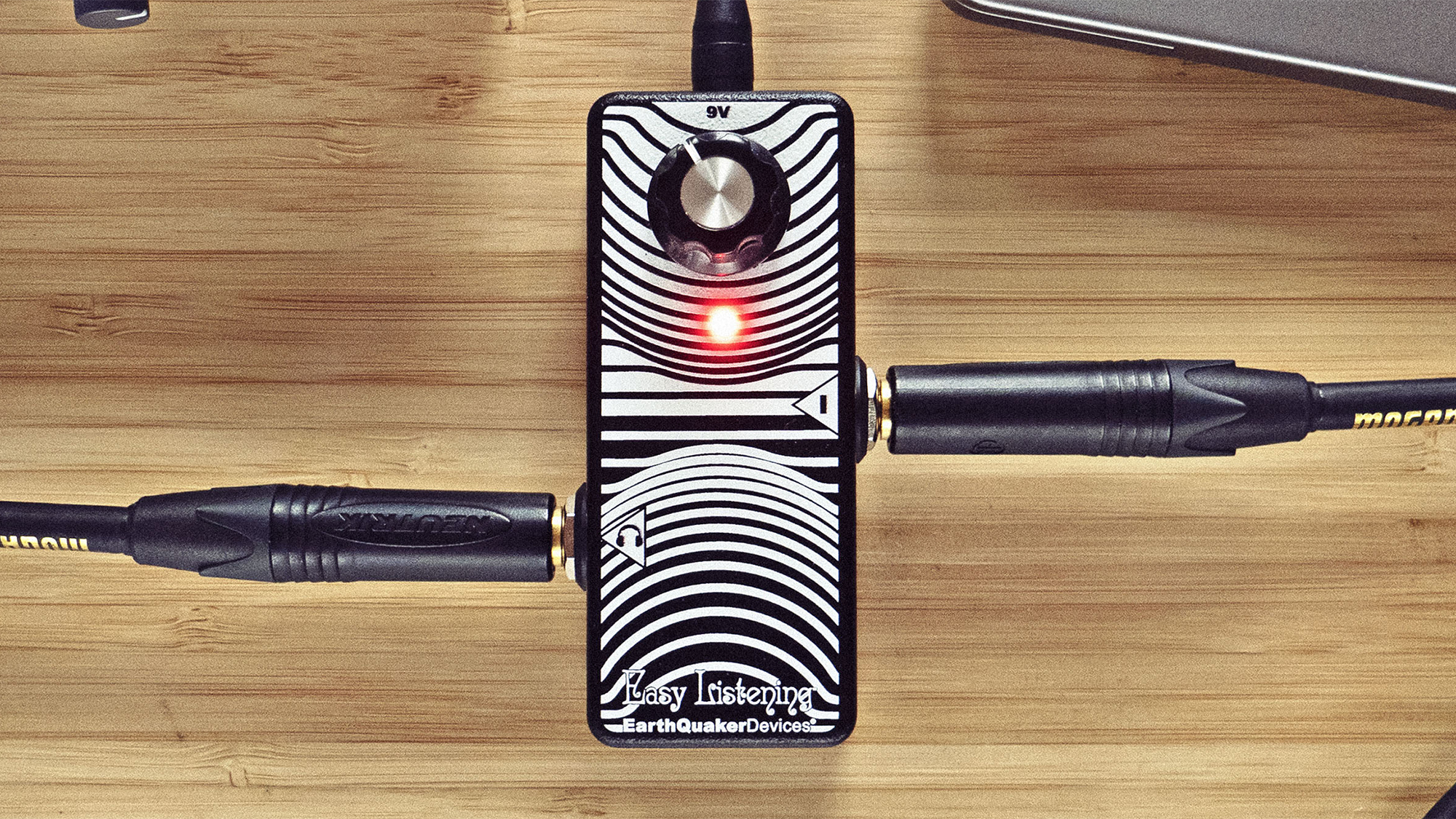 A photo of the EarthQuaker Devices Easy LIstening amp simulator pedal