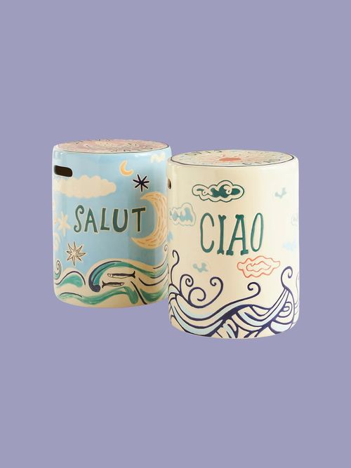 Festa Outdoor Ceramic Stool