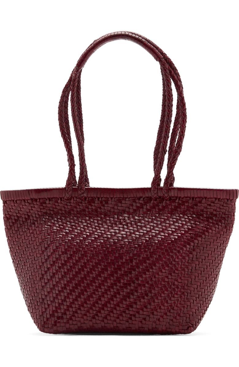 Braided Leather Shoulder Bag