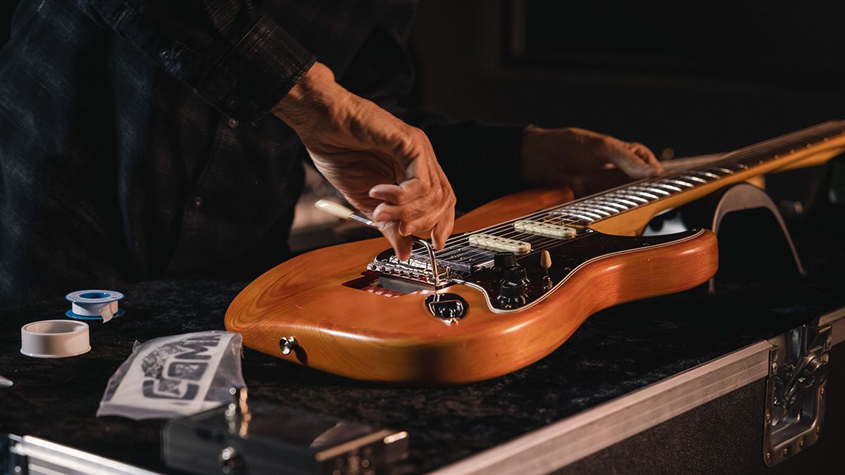 The Fender Michael Landau Coma Stratocaster is an HSS Strat with a number of custom modifications