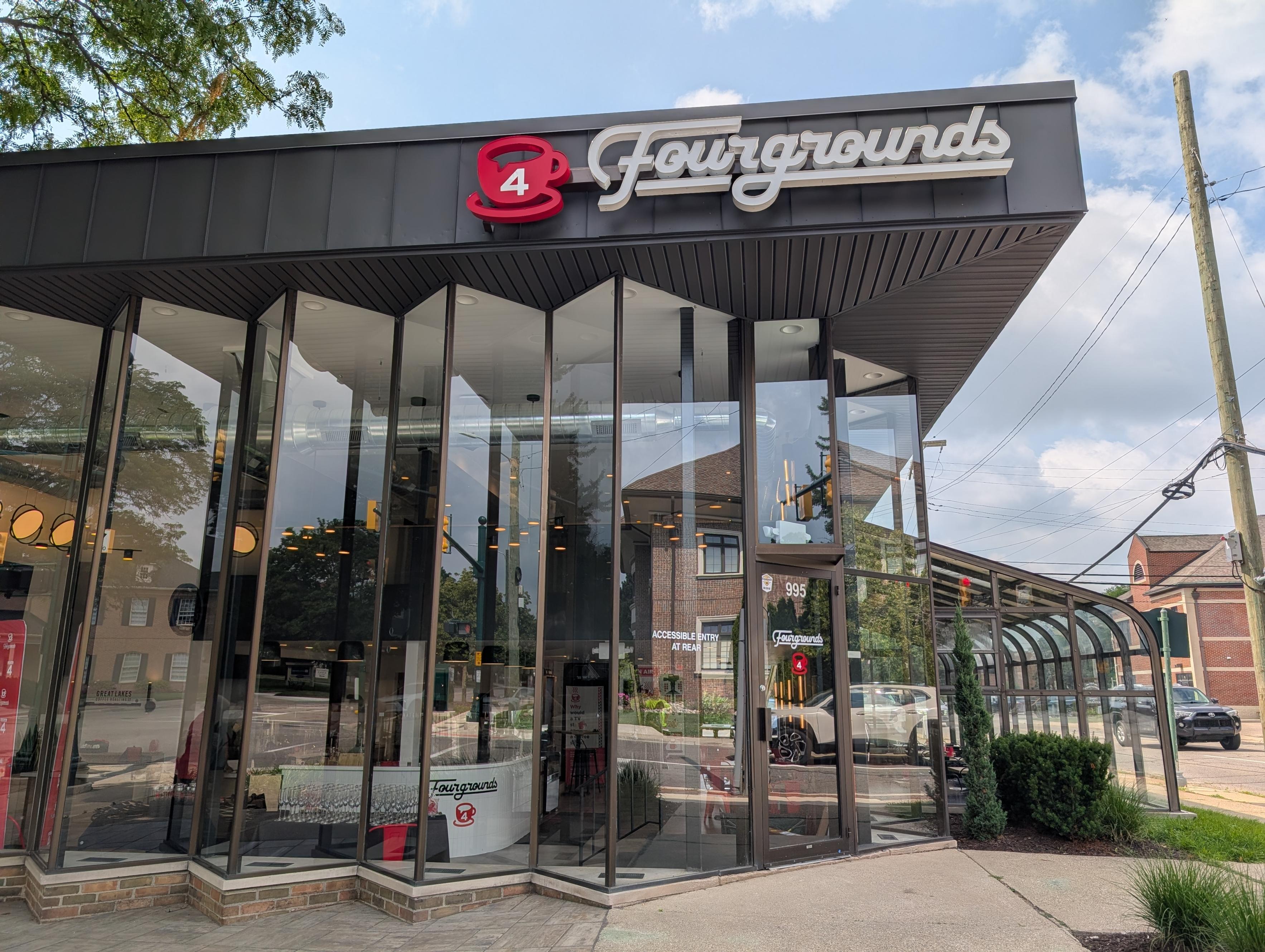 Graham Media Group's WDIV satellite newsroom/coffee shop