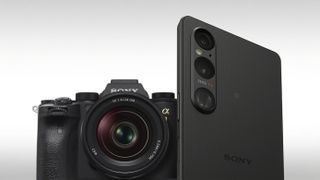 Sony Xperia 1 V with a Sony Alpha camera