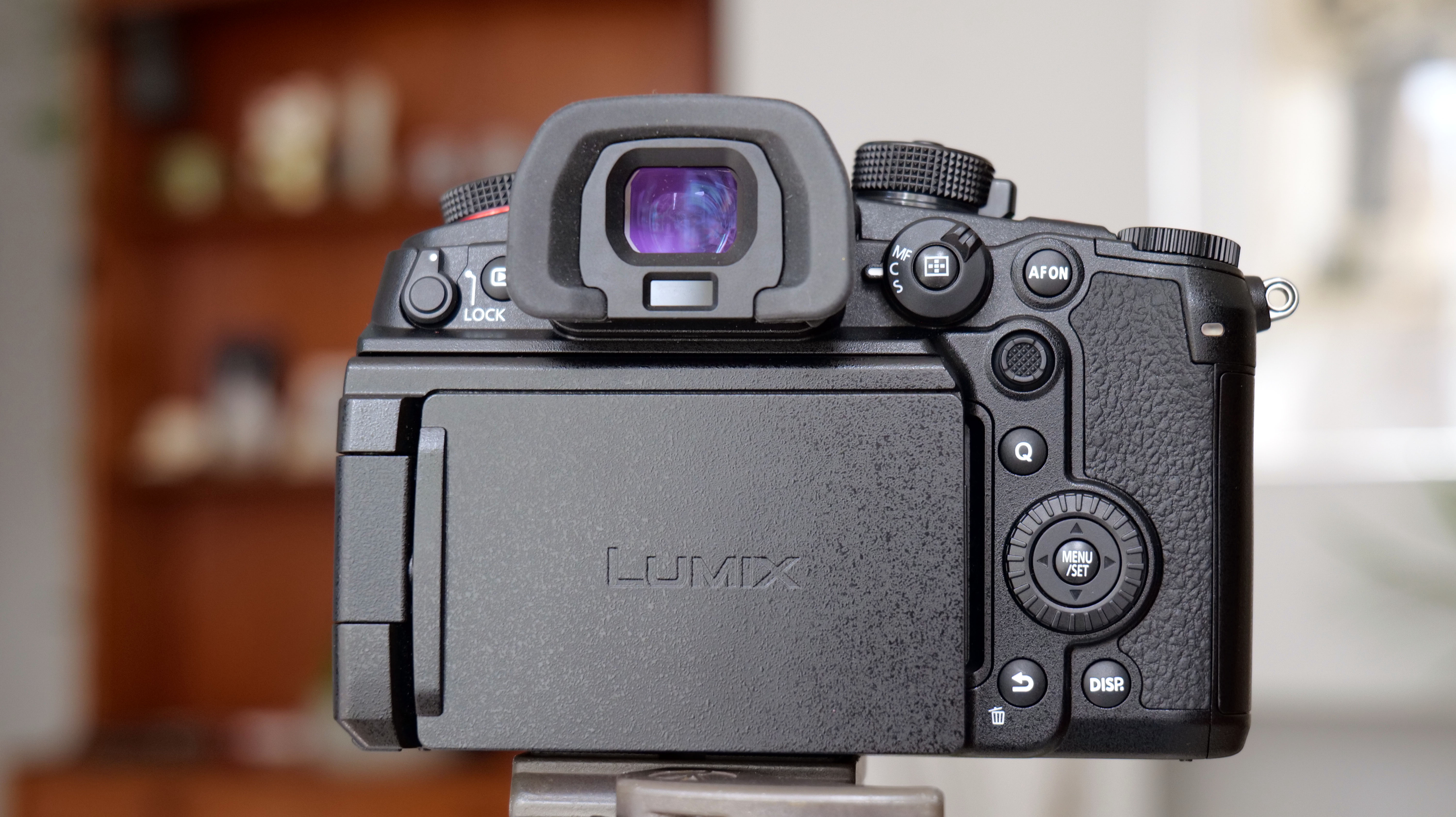 Panasonic Lumix GH7 camera's rear screen folded away