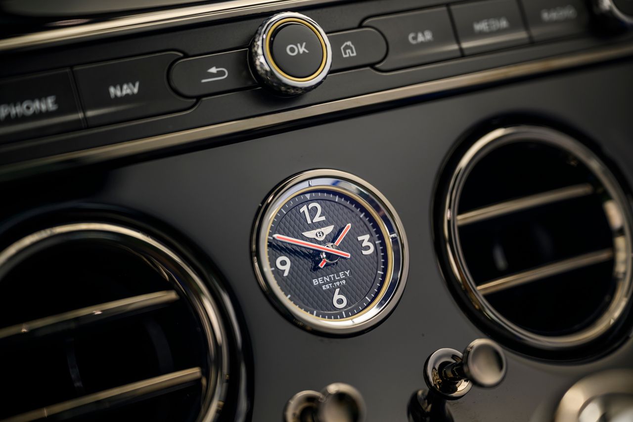 Bentley Continental GT S interior details