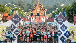 Starting line at UTMB Chiang Mai 2023