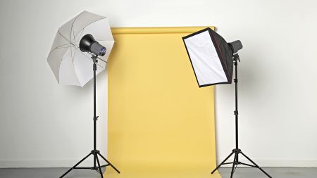 One of the best light stands in a photography studio