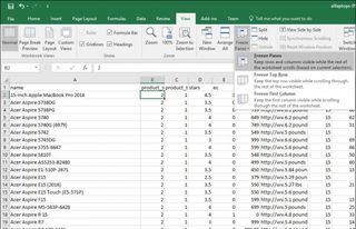 Freeze Panes and Make Spreadsheets Easier to Read