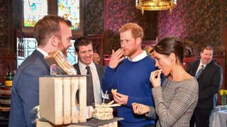 Prince Harry visit to Cardiff Castle