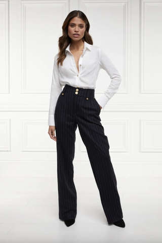 Holland Cooper High Waisted Straight Trouser