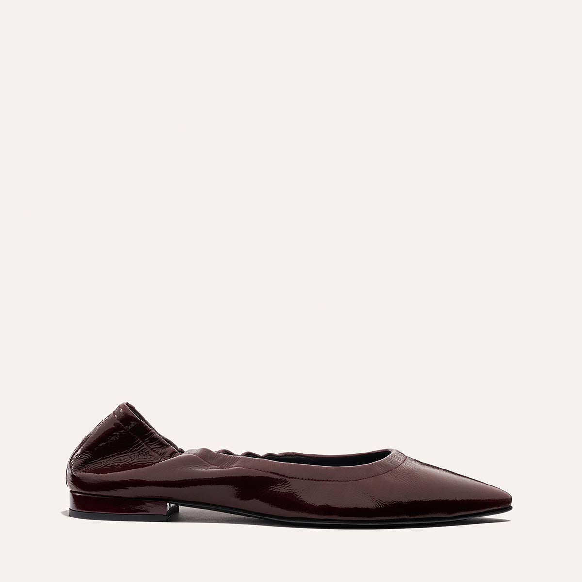 The Roma - Merlot Crinkle Patent