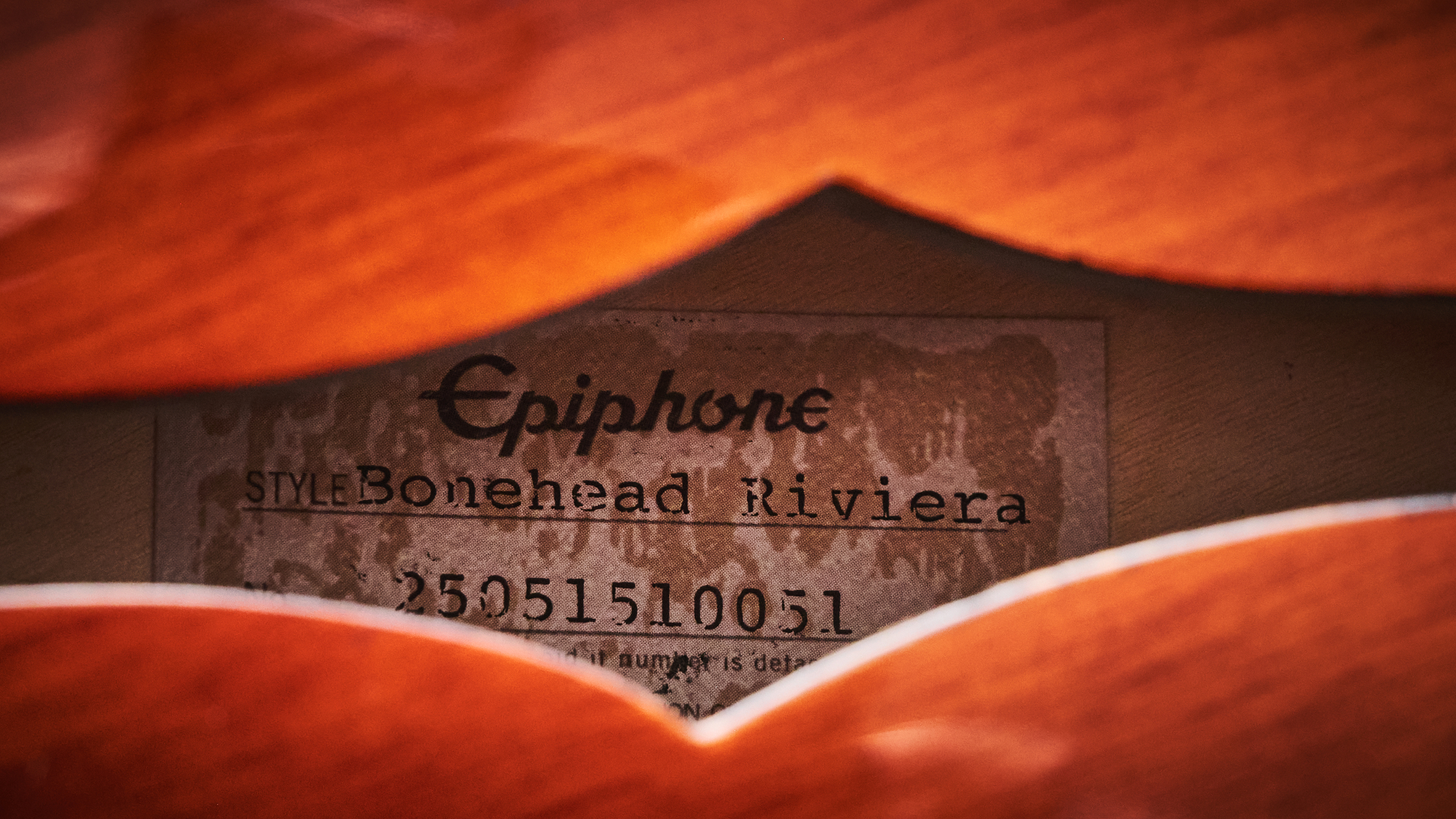 Epiphone Bonehead Riviera
