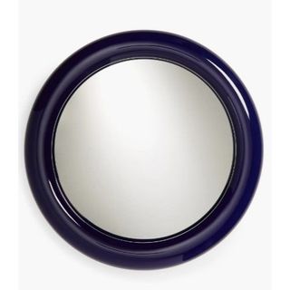 Glossy blue mirror