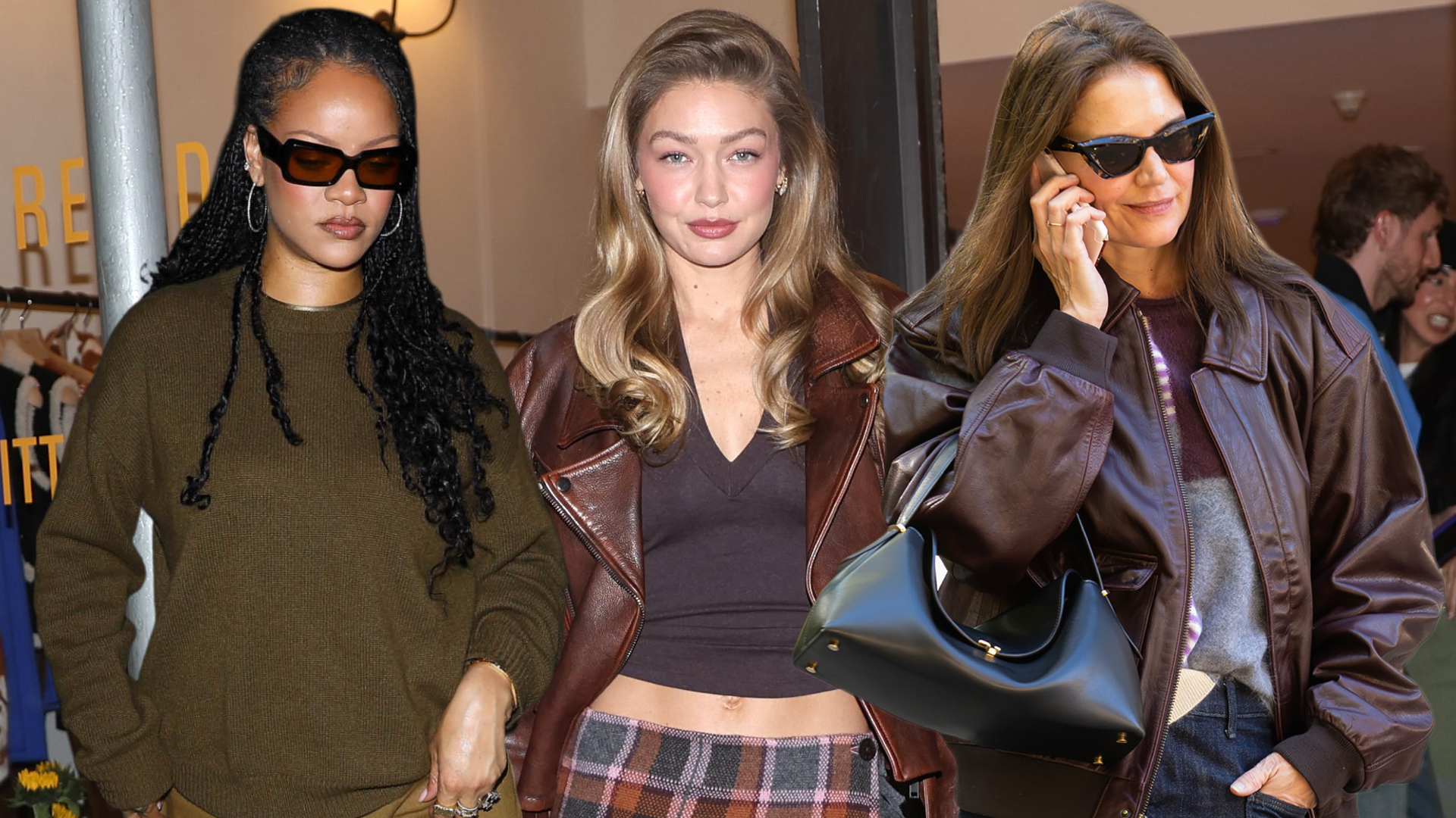 collage of the best celebrity looks of the week of October 25, 2026