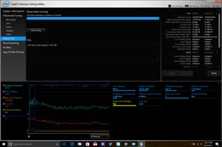 The MateBook X shows some agressive PL1 throttling over 30-minutes of 100 percent CPU usage.