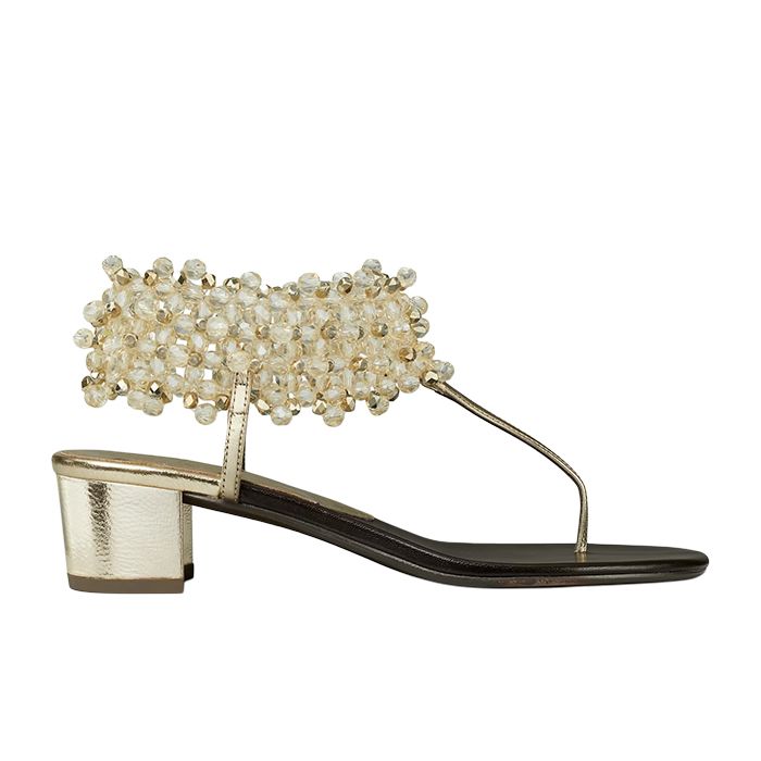 Tory Burch, Beaded Heeled Sandals
