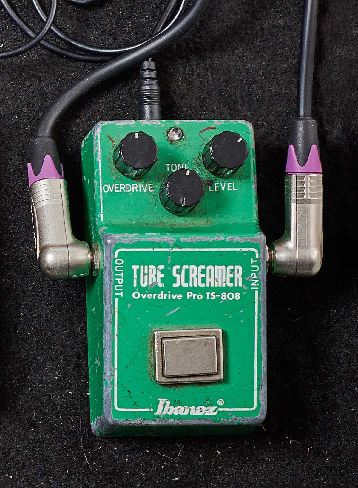 This very early example of an Ibanez TS-808 belongs to Portishead guitarist Adrian Utley. &ldquo;It&rsquo;s my trusted old friend,&rdquo; says Adrian.