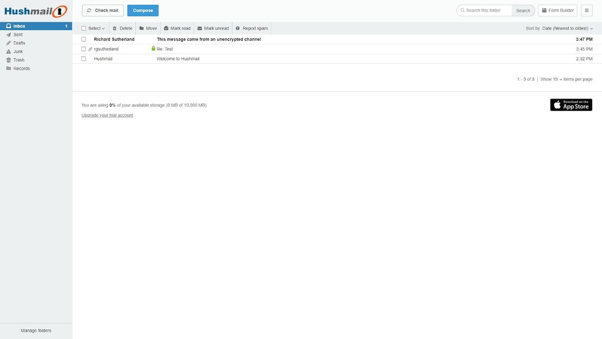 Hushmail secure email review TechRadar
