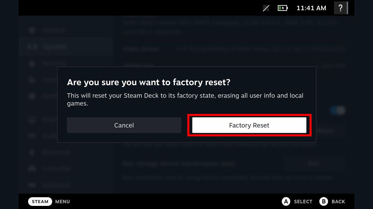 Reset and sell your Steam Deck LCD gaming handheld so you can trade in ...