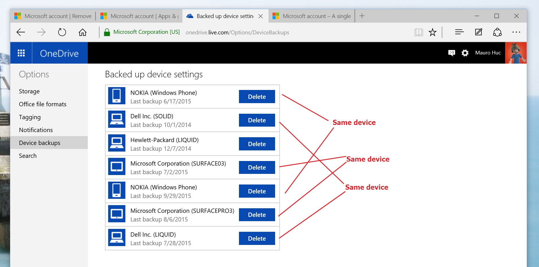 Microsoft устройства