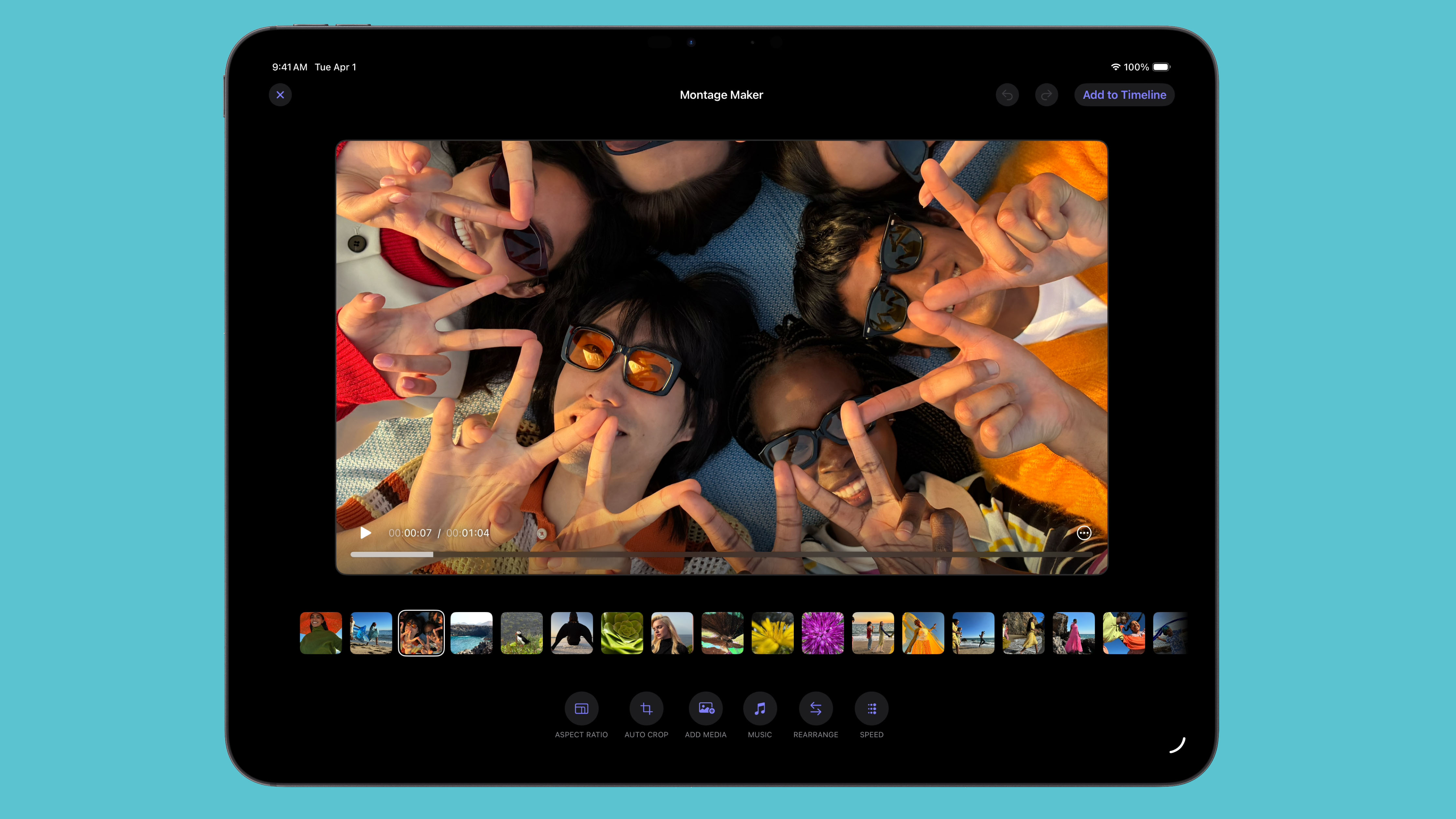 Final Cut Pro on a Mac computer