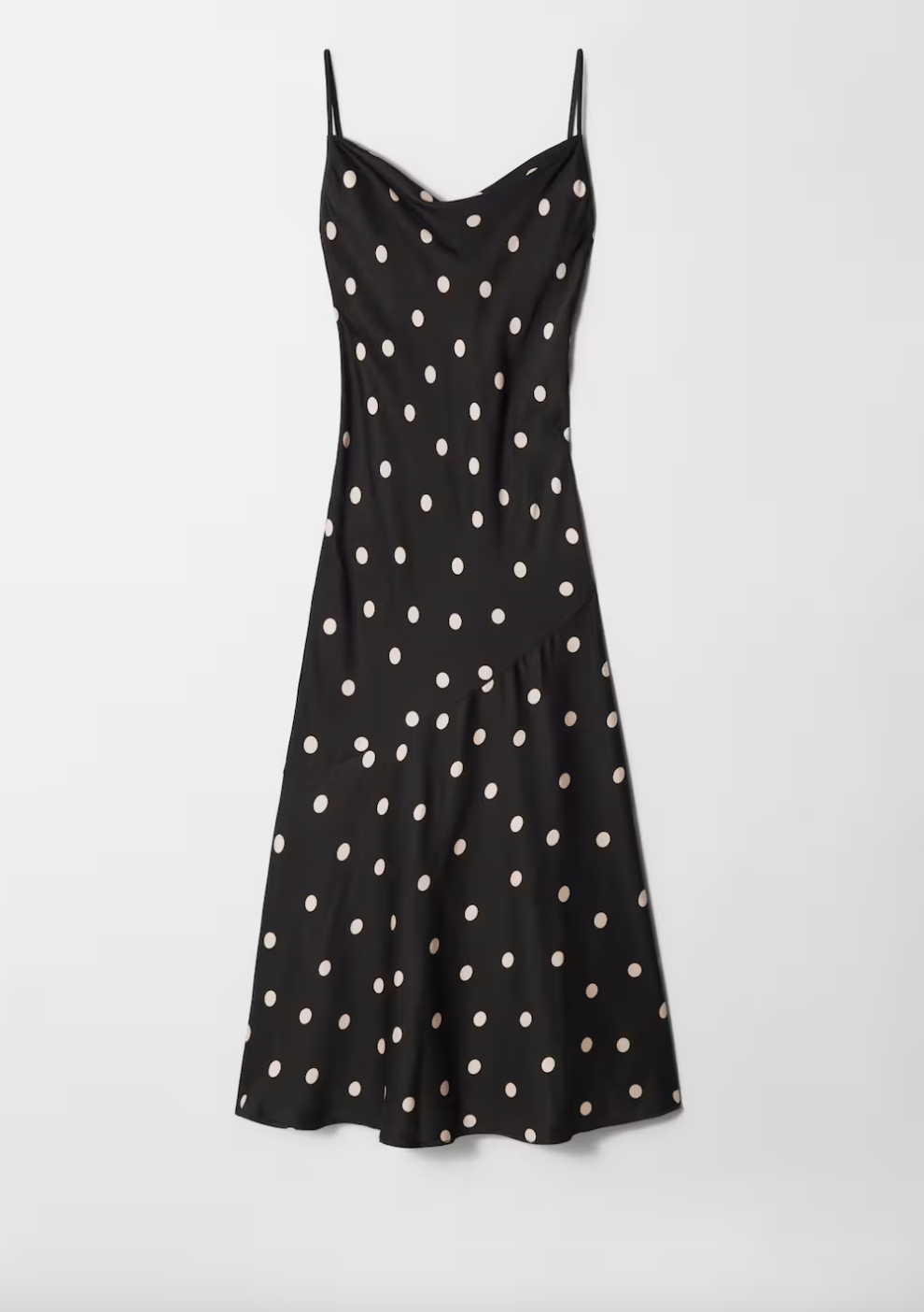 & Other Stories, Satin Slip Midi Dress