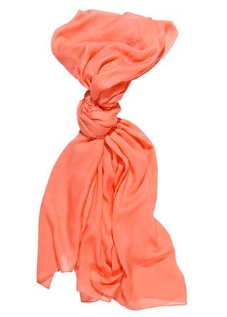 Reiss Jade lightweight coral scarf, £39