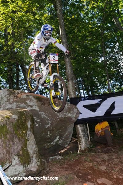Emmeline Ragot (Suspension Center) 2nd in qualifying