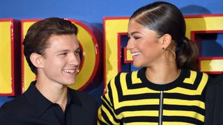 london, england june 15 tom holland and zendaya attend the spider man homecoming photocall at the ham yard hotel on june 15, 2017 in london, england photo by karwai tangwireimage