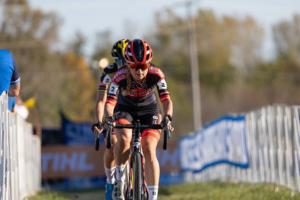 UCI Cyclo-cross World Cup in Iowa City, women's elite race 2021