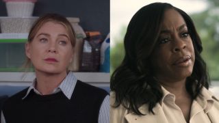 Ellen Pompeo and Niecy Nash side by side from Grey's and Grotesquerie 